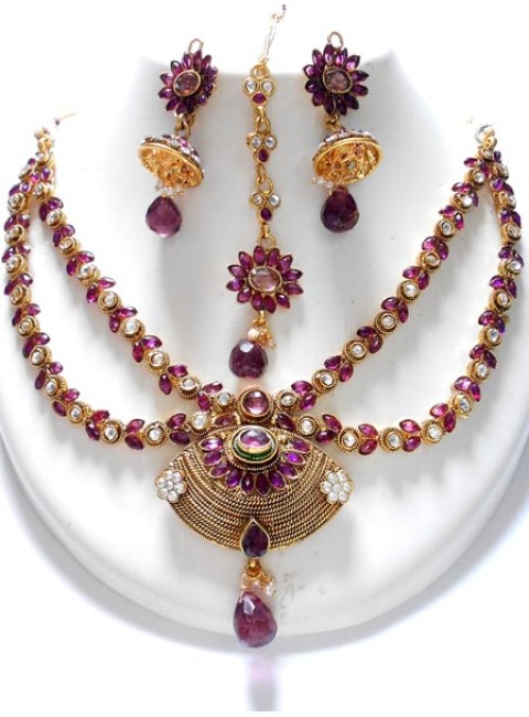 Polki Necklace Set